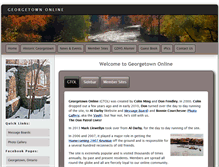 Tablet Screenshot of georgetown-online.com